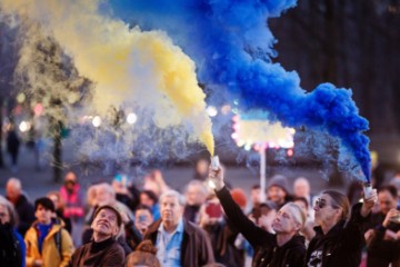 GERMANY UKRAINE PROTEST