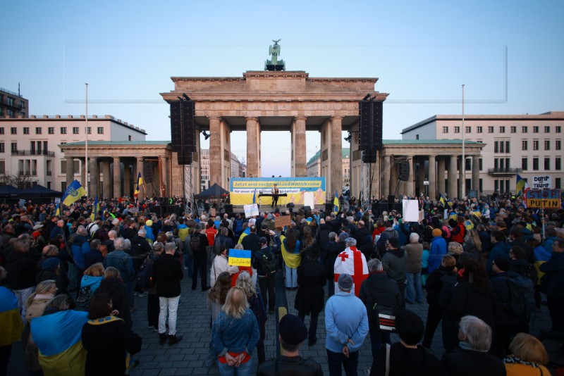 GERMANY UKRAINE PROTEST