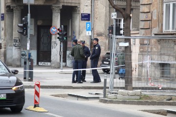 Radovi na ugradnji podzemnih spremnika za otpad u Žerjavićevoj ulici u Zagrebu