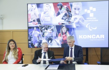 Konferencija za medije povodom nove suradnje između KONČARA i HPO-a