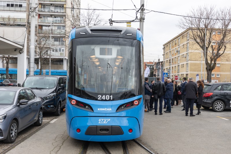 ZET: Pušten u promet novi nikopodni tramvaj