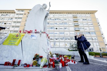 ITALY POPE FRANCIS HOSPITALIZED