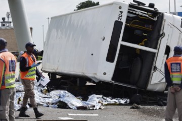 SOUTH AFRICA BUS ACCIDENT