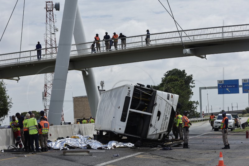 SOUTH AFRICA BUS ACCIDENT