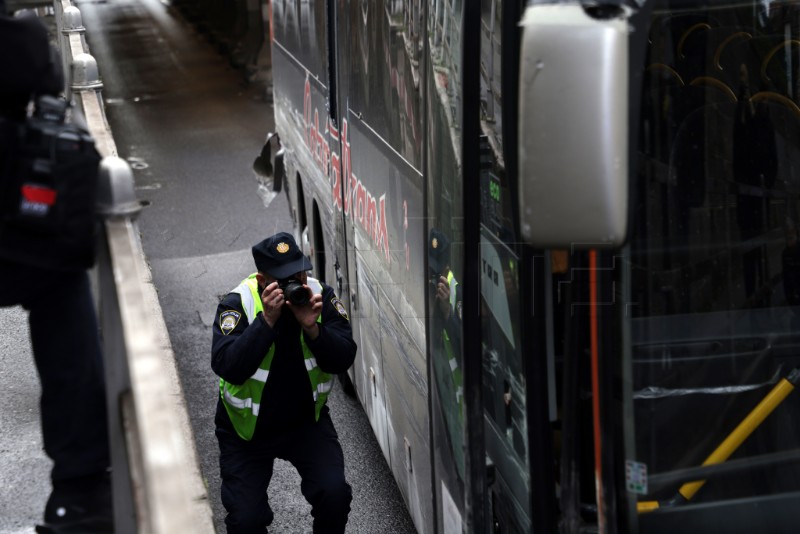 Zagreb: Autobus se zaglavio u podvožnjaku u Miramarskoj ulici