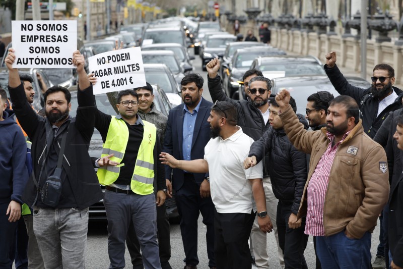 SPAIN TRANSPORT PROTEST