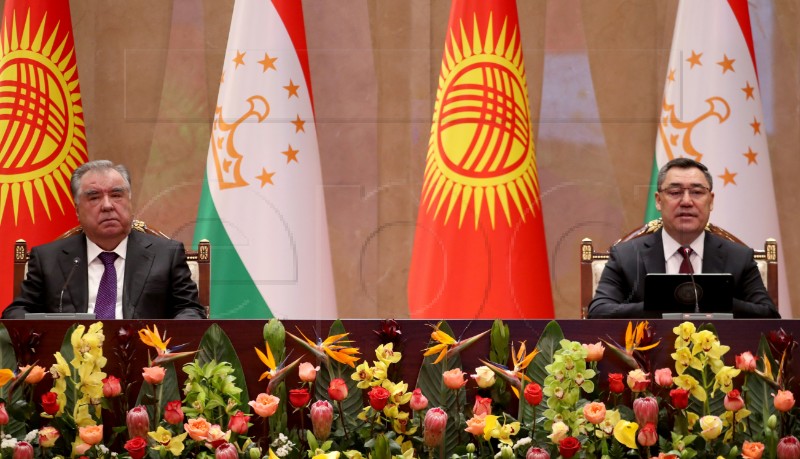 KYRGYZSTAN TAJIKISTAN  DIPLOMACY