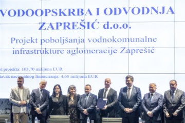 Svečano uručivanje ugovora za projekte vodnog gospodarstva