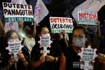 PHILIPPINES DUTERTE ARREST