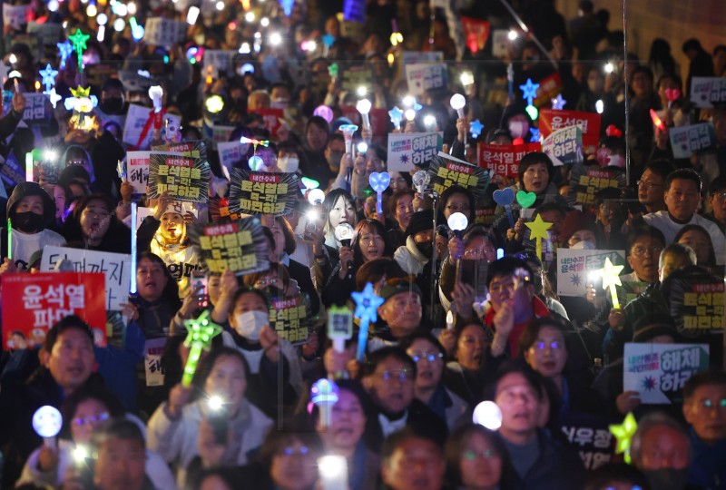 SOUTH KOREA POLITICS RALLY YOON