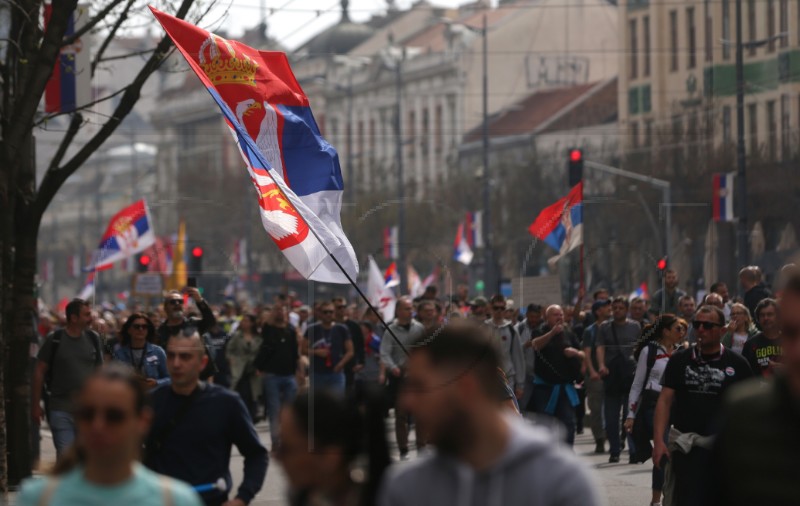 SERBIA PROTEST