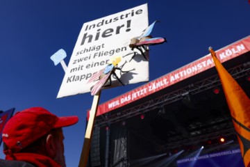 GERMANY PROTEST INDUSTRY UNION