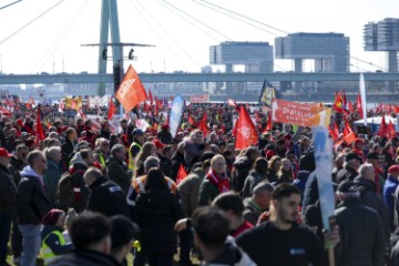 GERMANY PROTEST INDUSTRY UNION