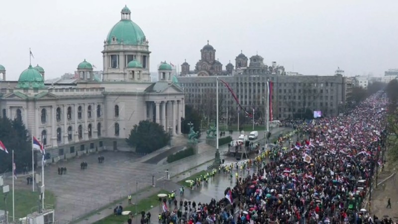 Beograd se priprema za veliki prosvjed