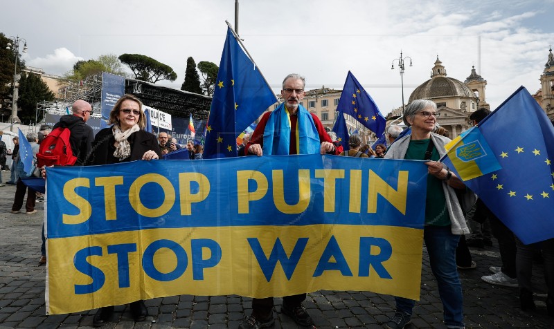 ITALY UKRAINE PROTEST