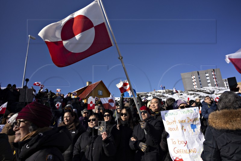 GREENLAND PROTEST