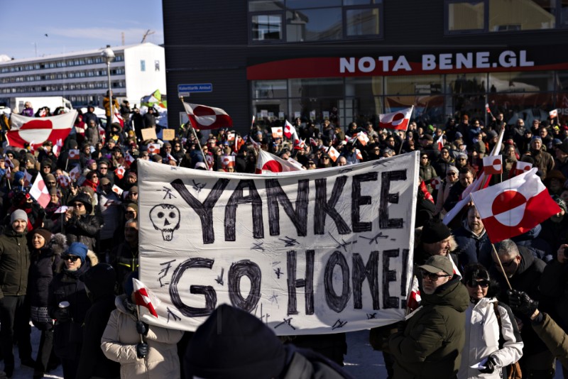 GREENLAND PROTEST