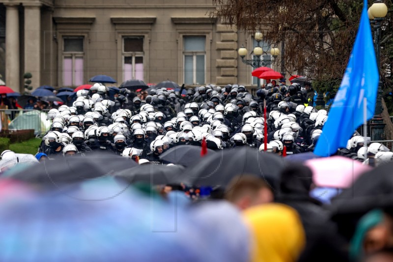 SERBIA PROTEST