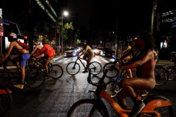 BRAZIL NAKED BICYCLE MARCH