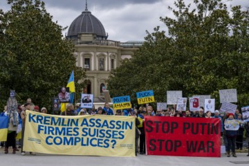 SWITZERLAND UKRAINE RUSSIA CONFLICT PROTEST