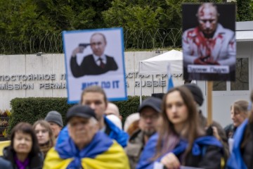 SWITZERLAND UKRAINE RUSSIA CONFLICT PROTEST