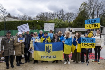 SWITZERLAND UKRAINE RUSSIA CONFLICT PROTEST