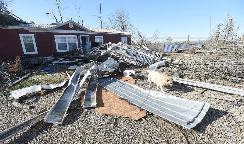 USA MISSISSIPPI STORM DAMAGE