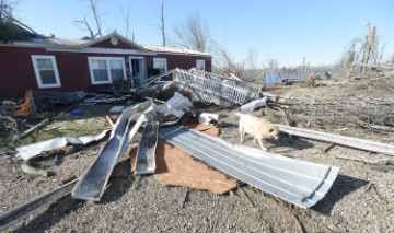 USA MISSISSIPPI STORM DAMAGE