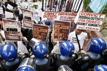 PHILIPPINES PROTEST