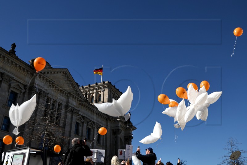 GERMANY PARLIAMENT PROTEST