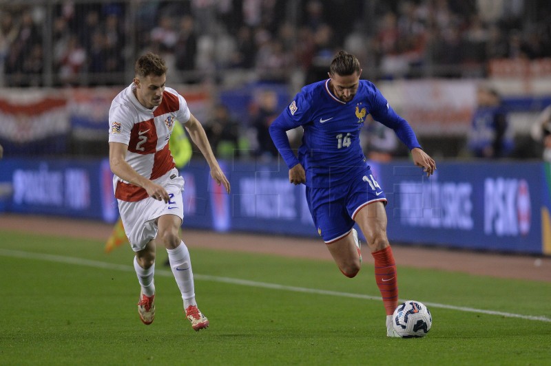 Liga nacija: Hrvatska - Francuska