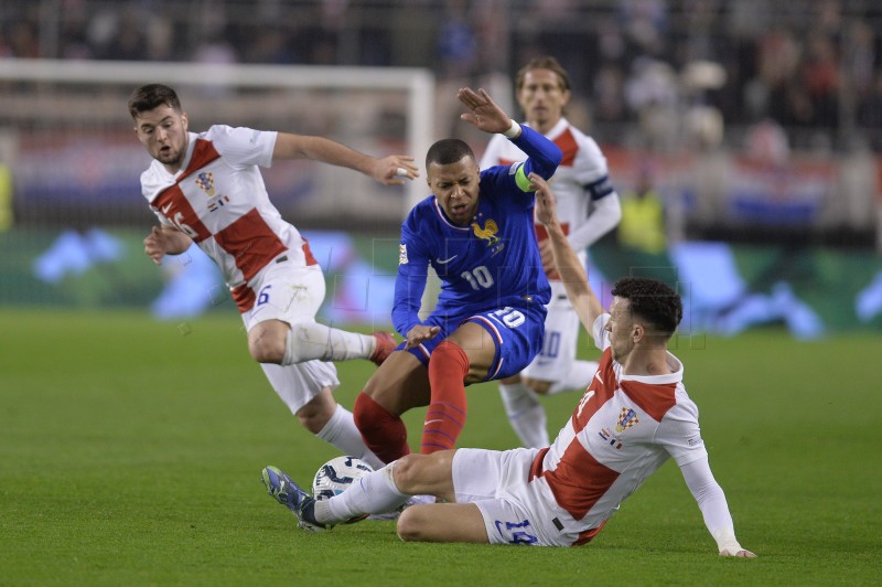 Liga nacija: Hrvatska - Francuska