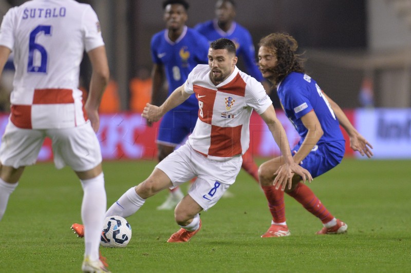 Liga nacija: Hrvatska - Francuska