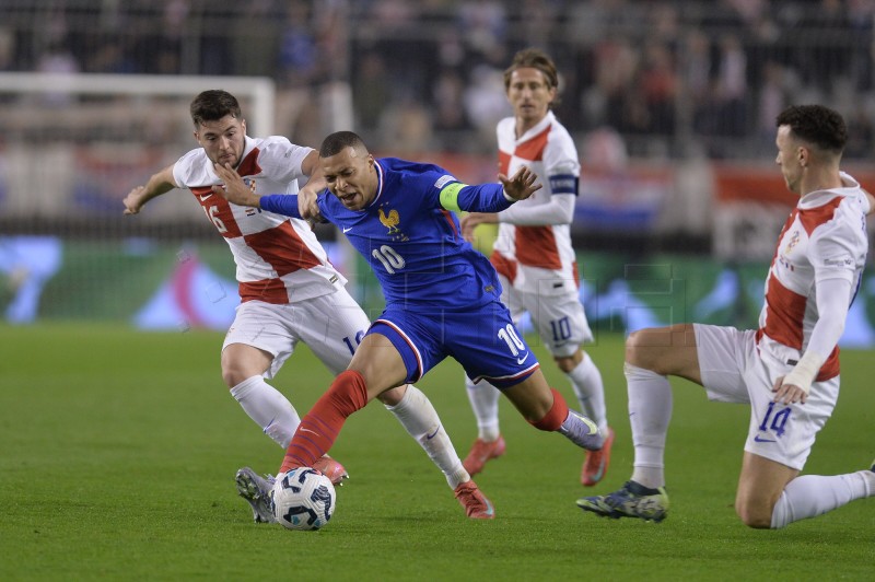 Liga nacija: Hrvatska - Francuska