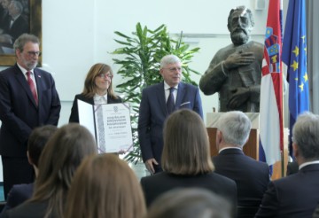 Svečanost dodjele državnih nagrada za znanost