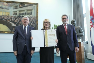 Svečanost dodjele državnih nagrada za znanost
