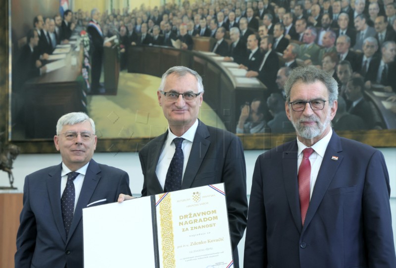 Svečanost dodjele državnih nagrada za znanost