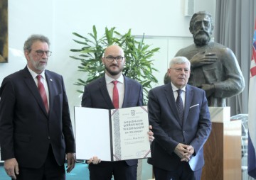 Svečanost dodjele državnih nagrada za znanost