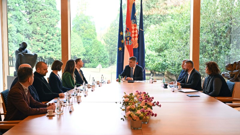 Predsjednik Milanović primio predstavnike Muzičkog biennala Zagreb