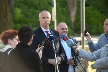 Konferencija za novinare Ivice Puljka vezano za Spaldaium arenu