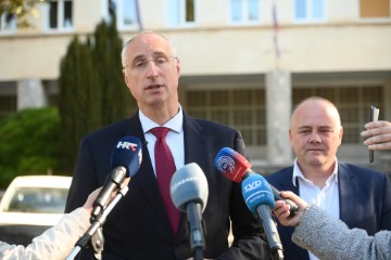 Konferencija za novinare Ivice Puljka vezano za Spaldaium arenu