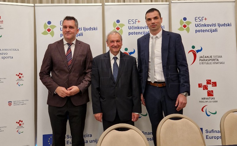 Predstavljen projekt Jačanje sustava parasporta u RH financiranog iz ESF Plus