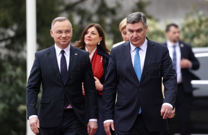 Milanović primio poljskog predsjednika Dudu