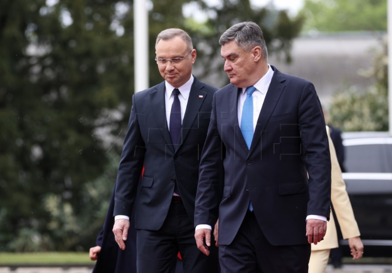 Milanović primio poljskog predsjednika Dudu