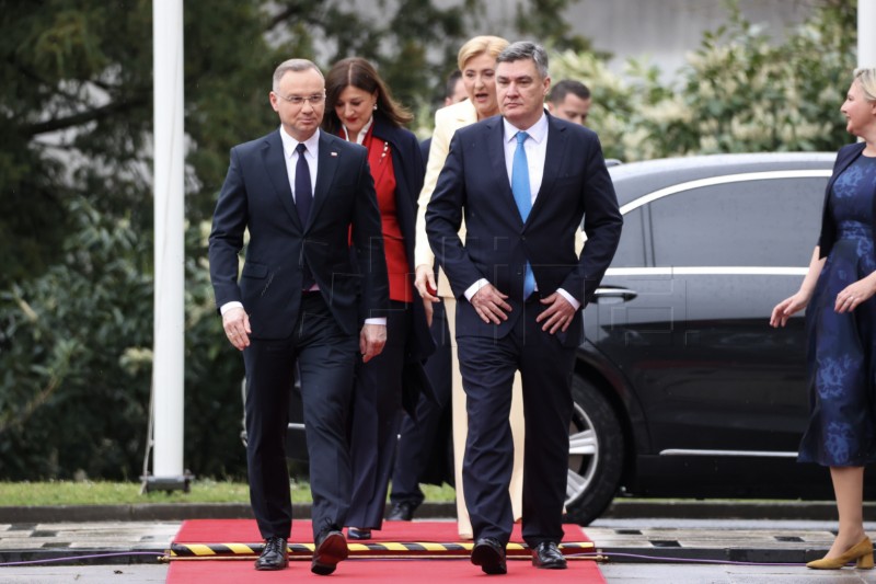 Milanović primio poljskog predsjednika Dudu