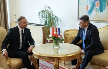 Milanović primio poljskog predsjednika Dudu