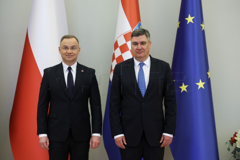Milanović primio poljskog predsjednika Dudu