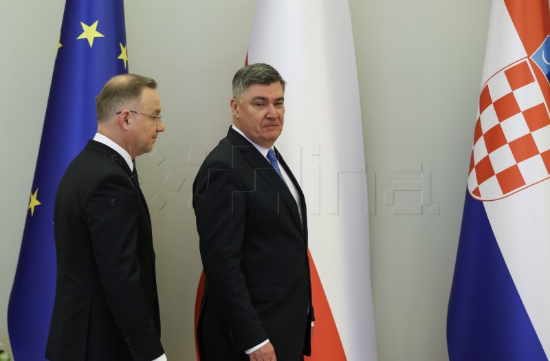 Milanović primio poljskog predsjednika Dudu