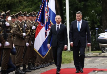 Milanović primio poljskog predsjednika Dudu