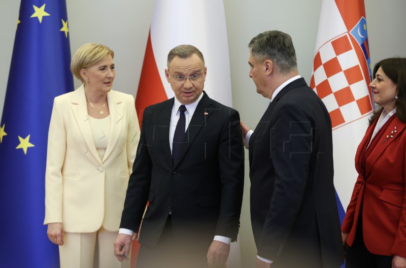 Milanović primio poljskog predsjednika Dudu